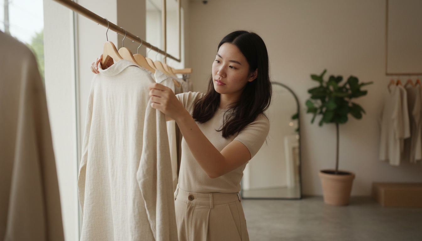 Garde-robe capsule petit budget